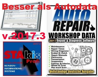 Stahlgruber Haynes Pro 2017.3 Technik besser und Neuer als Auto-data oder Vi-vid, inc. STAKIS Ersatzteilkatalog Ohne Bilder der Ersatzteile von 12/2017.