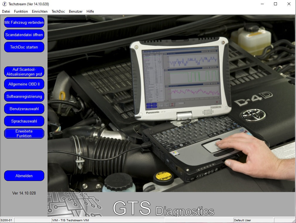 Techstream Version 14.10.028 für Toyota und Lexus GTS – Diagnose Erscheinungsdatum: 04.2019