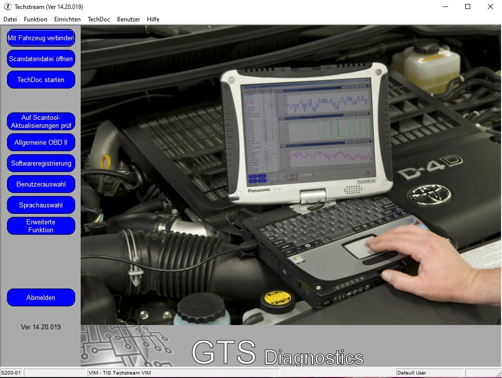 Techstream Version 14.20.019 für Toyota und Lexus GTS – Diagnose Erscheinungsdatum: 07.2019