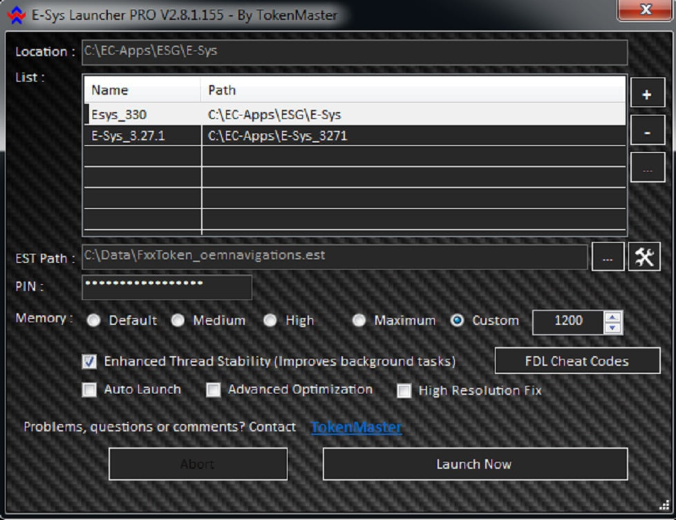 BMW E-Sys 3.30.1 incl. E-Sys Launcher Premium Setup 2.8.1.155, incl. Token Generator. Zum Kodieren der BMW -  F Serie, Version 2019