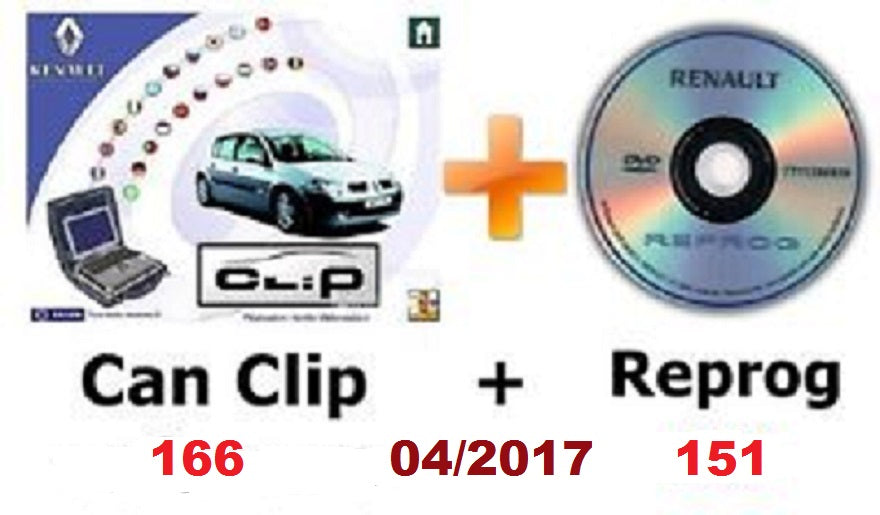 CanClip 166 plus Reprog 151 Version 04/2017