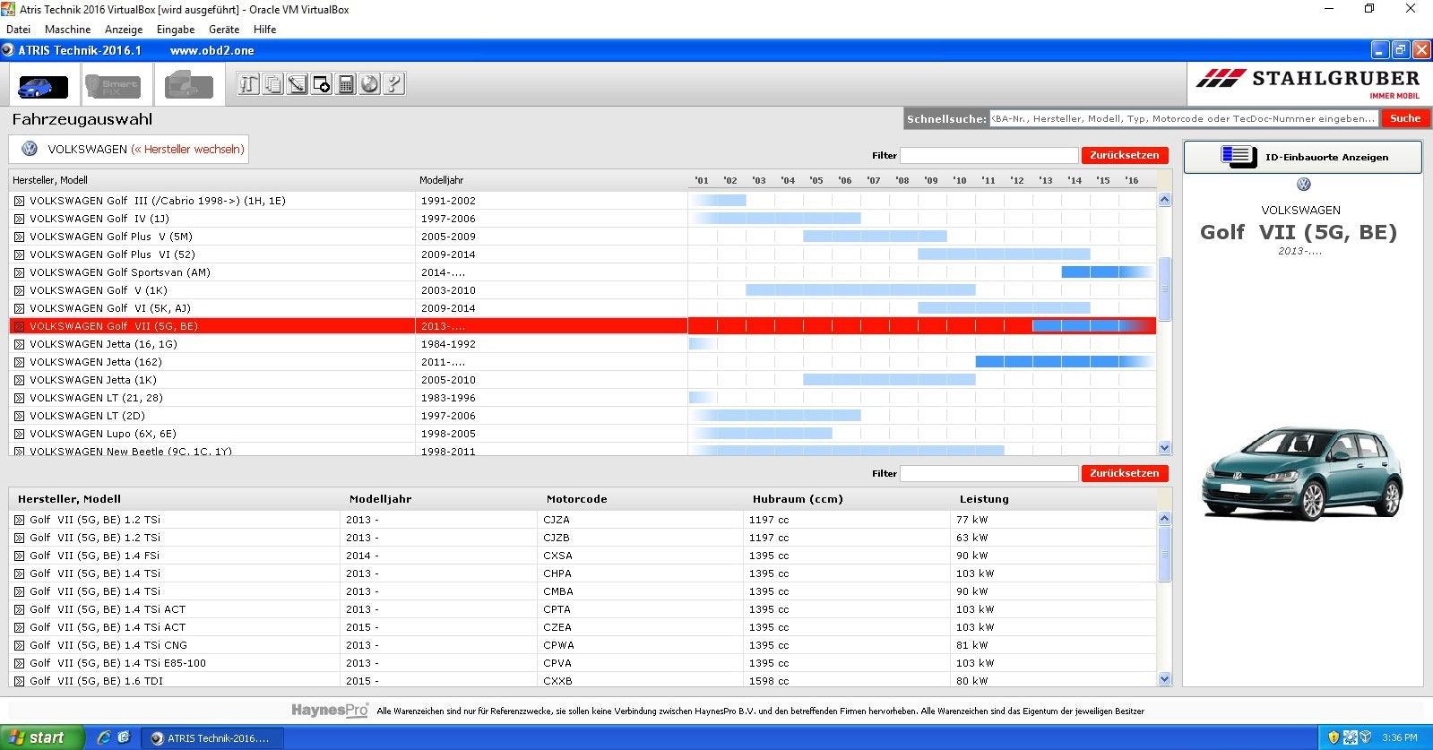 Atris 2015 Stahlgruber (Haynes Pro)