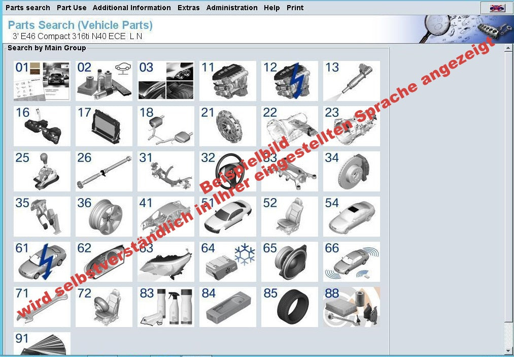 BMW ETK/EPC 10.2018 neuester Ersatzteilkatalog v. 3.1.80 inkl. globale Preisdatei