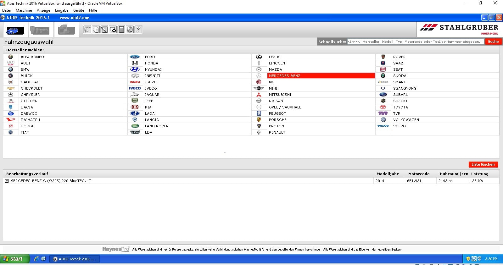 Atris 2016 Stahlgruber (Haynes Pro) Technik mit Stakis 2016 3x DVD