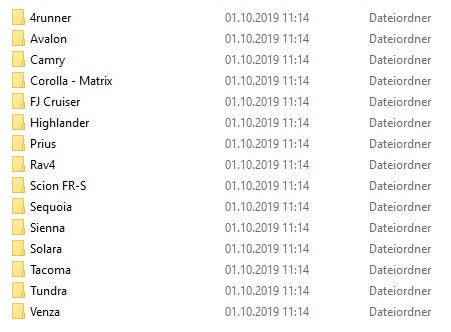 Techstream Version 14.20.019 für Toyota und Lexus GTS – Diagnose  Erscheinungsdatum: 07.2019