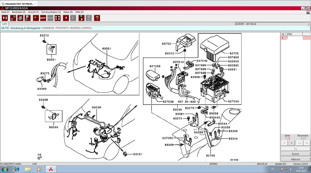 Mitsubishi M.U.T-II SE PRE 20091-00 veröffentlicht 09.2020 + ECU Rewrite ROM Data 2009-2018 + Mitsubishi ASA v.1.8.0.0 + Pauschalpreis-Handbuch (VM-Ware)