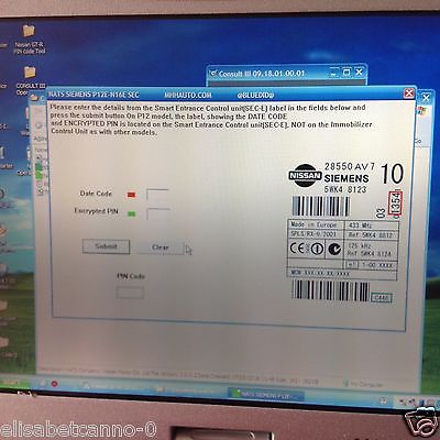 NISSAN Consult III neueste v. 9.21.01 Software, v9.18 als Geschenk dabei