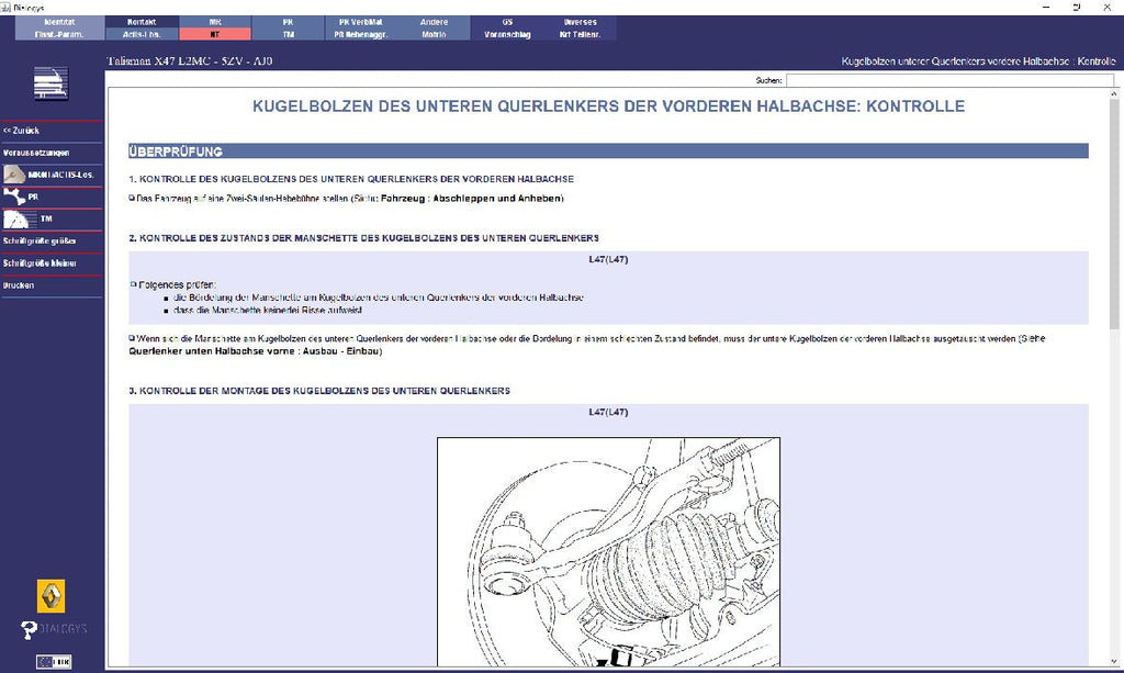 Renault Dacia Dialogys 05/2019 Applikation Programm 7.5.6 Version 4.82, sehr selten! komplett in Deutsch, incl. Motrio v.4.72