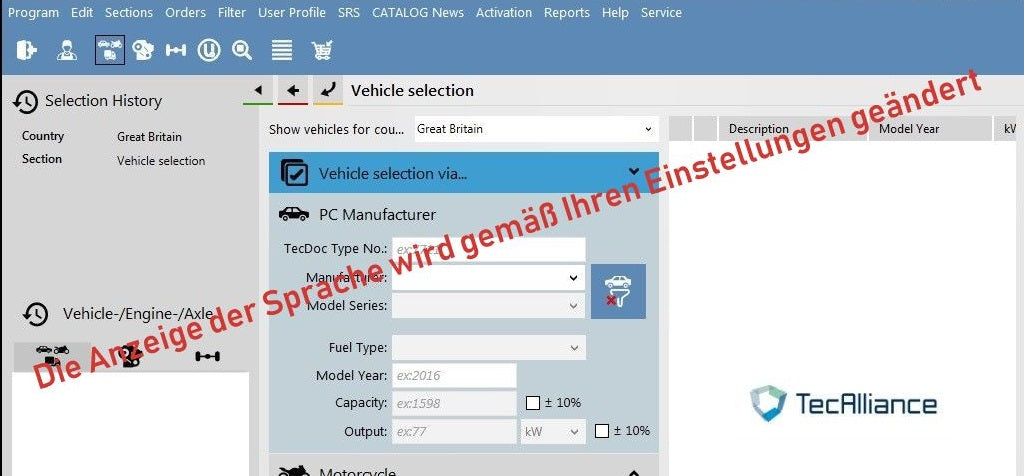 ​TecDoc 4Q.2018 Teile-Katalog, Vollversion Mehrsprachig als ISO