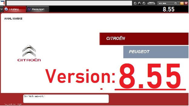 Diagbox 8.55 (v.07.855) Mehrsprachig, Erscheinungsdatum: 09/2017