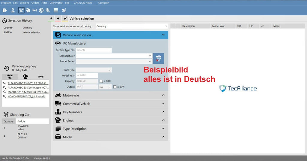 ​TecDoc 4Q.2018 Teile-Katalog, Vollversion fertig installiert